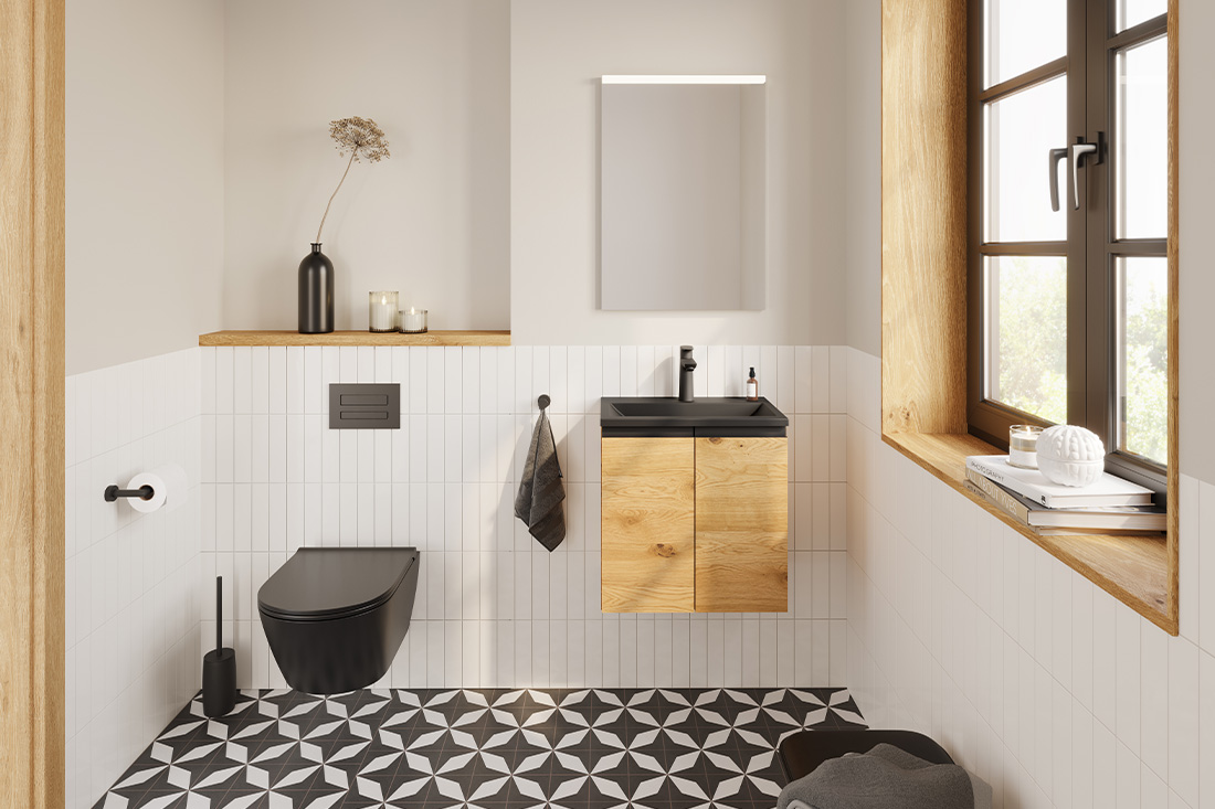 Segment GÄSTE-WC - Waschtisch FUTURE 2.0