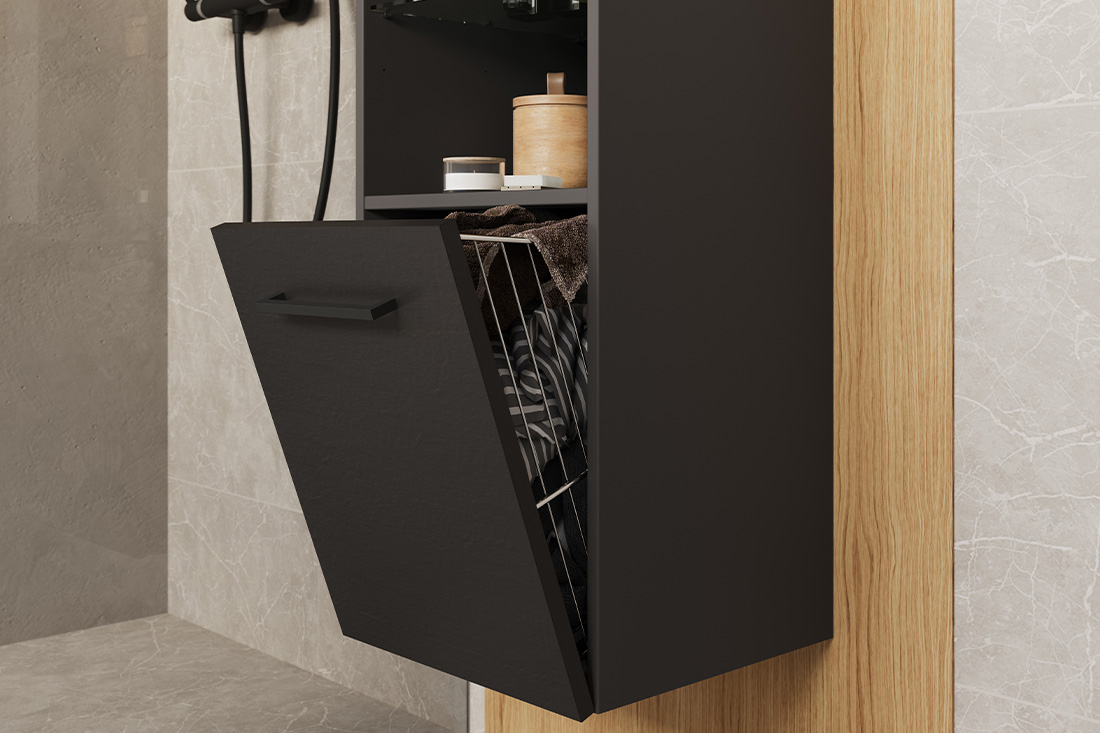 Highboard mit Wäschekippe